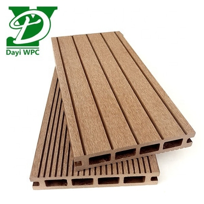 Độ bền cao Wpc Hollow Decking Outdoor Composite Decking Kháng mòn