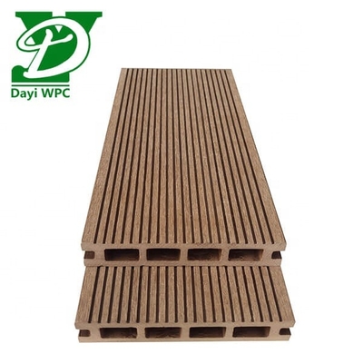 Độ bền cao Wpc Hollow Decking Outdoor Composite Decking Kháng mòn