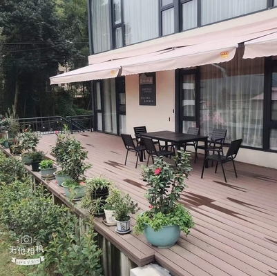 Thân mật cao Hố Composite Deck Board Bể bơi WPC Decking tùy chỉnh