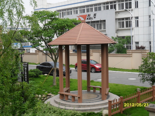 Ống tường tổng hợp WPC tùy chỉnh làm thân thiện với môi trường