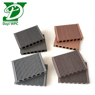 Độ bền cao WPC Solid Decking 8 Màu chuẩn Đặt dễ dàng