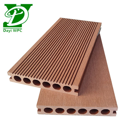 Độ bền cao WPC Solid Decking 8 Màu chuẩn Đặt dễ dàng