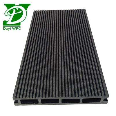 Màu tự nhiên gỗ nhựa composite sàn ngoài trời chống ẩm