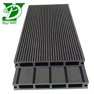 Màu tự nhiên gỗ nhựa composite sàn ngoài trời chống ẩm