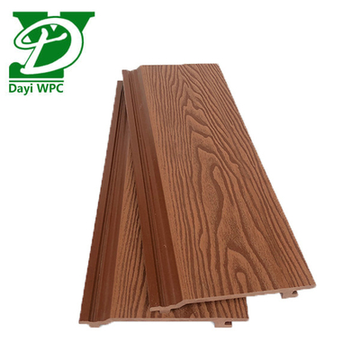 156 * 21mm Wpc bên ngoài tường bảng môi trường thân thiện chống nấm mốc