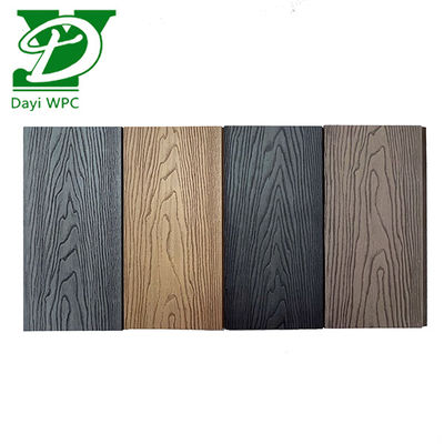 Khu vườn hiện đại màu sắc và mẫu phong phú WPC hàng rào bền chống thời tiết