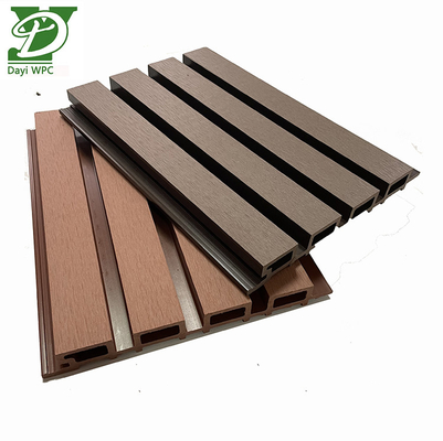 Cấu trúc cao cấp hiện đại WPC Bảng điều khiển tường bên ngoài