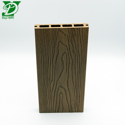 WPC ngoài trời Grooved Decking Waterproof Anticorrosive Easy Intall