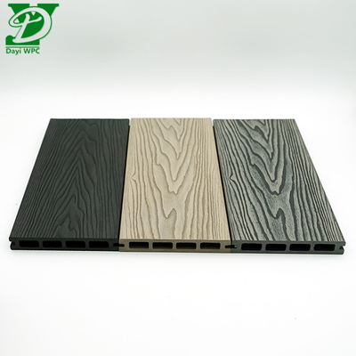 Dễ dàng cài đặt Composite Hollow gỗ sàn nhựa