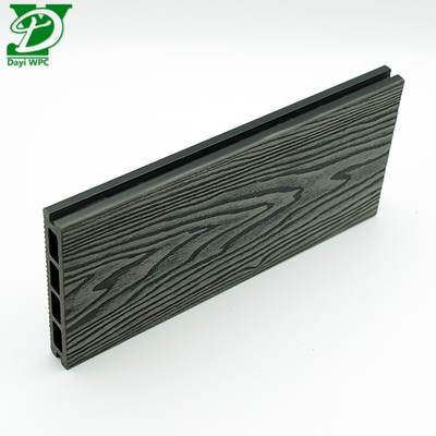3D đúc WPC sàn ngoài trời rỗng