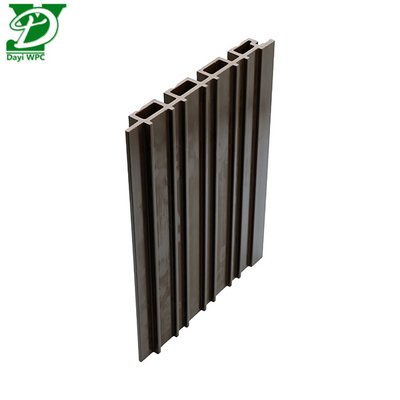 Bề mặt máng WPC Tấm tường bên ngoài chống Ultraviolet, chắc chắn và bền bỉ