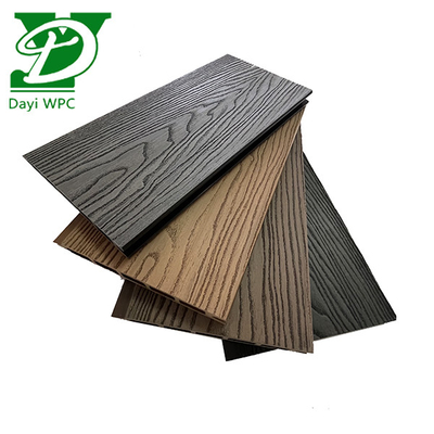 Rào chắn WPC đúc sâu chống mờ UV để bảo vệ ngoài trời lâu dài